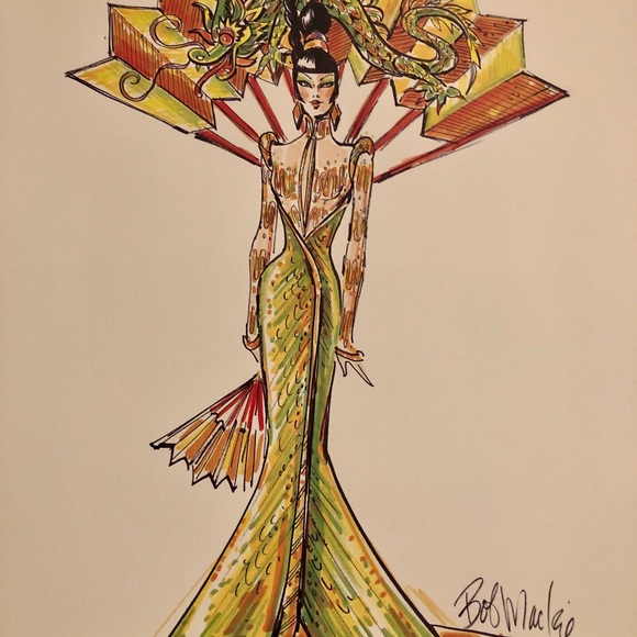 🔥1998 Vintage Bob Mackie Fantasy Goddess of Asia Barbie Limited Edition NRFB🔥 - Picture 12 of 16